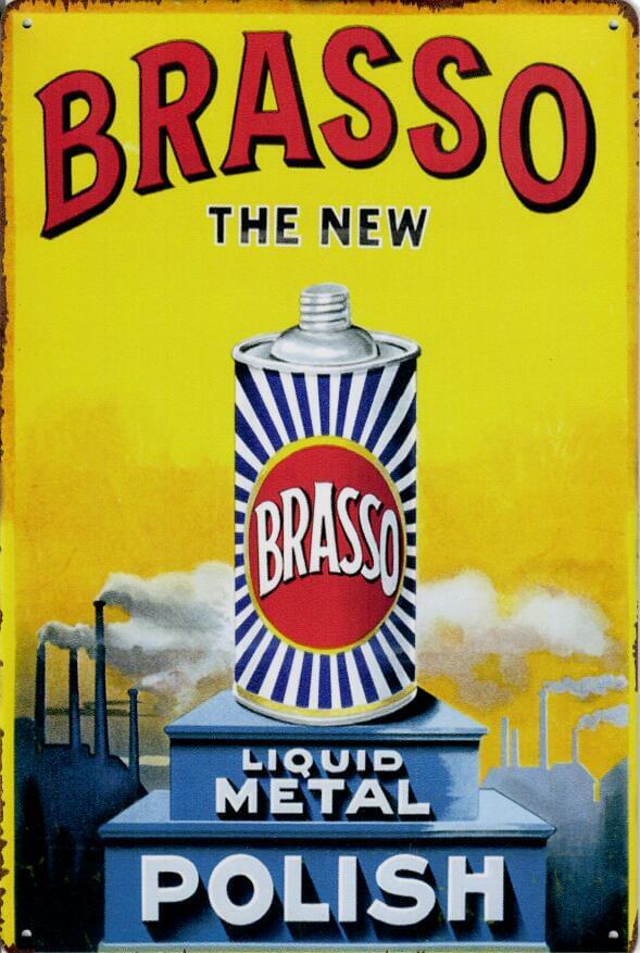 Brasso Liquid Metal Polish - Old-Signs.co.uk